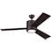 56" Vision Max Roman Bronze LED Damp-Rated Ceiling Fan
