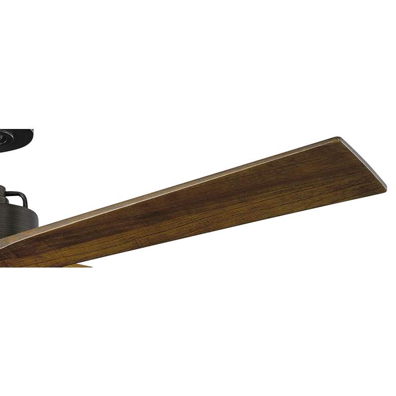 Image 4 56" Visual Comfort Aspen Aged Pewter Damp Ceiling Fan with Remote more views