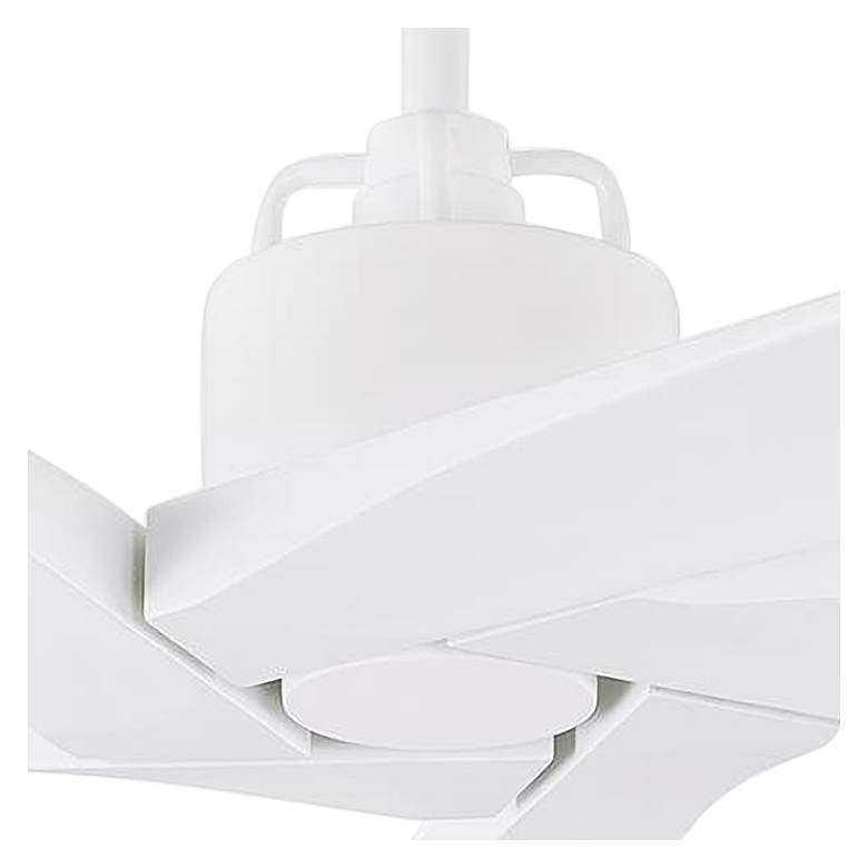 Image 3 56" Visual Comfort Aspen Matte White Outdoor Ceiling Fan with Remote more views