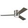 56" Visual Comfort Clarity Max Hugger Ceiling Fan with Wall Control