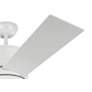 4_56" Visual Comfort Vision Max Matte White Damp LED Fan with Remote more views