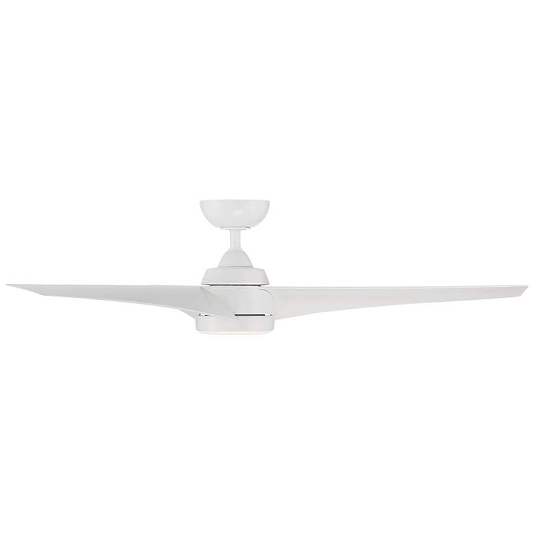 Image 3 56 inch WAC Sonoma Matte White LED Wet Rated Modern Smart Ceiling Fan more views