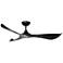 56" Maxim Keanu Black Indoor/Outdoor Ceiling Fan