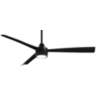56" Minka Aire Skinnie Coal LED Ceiling Fan with Remote Control