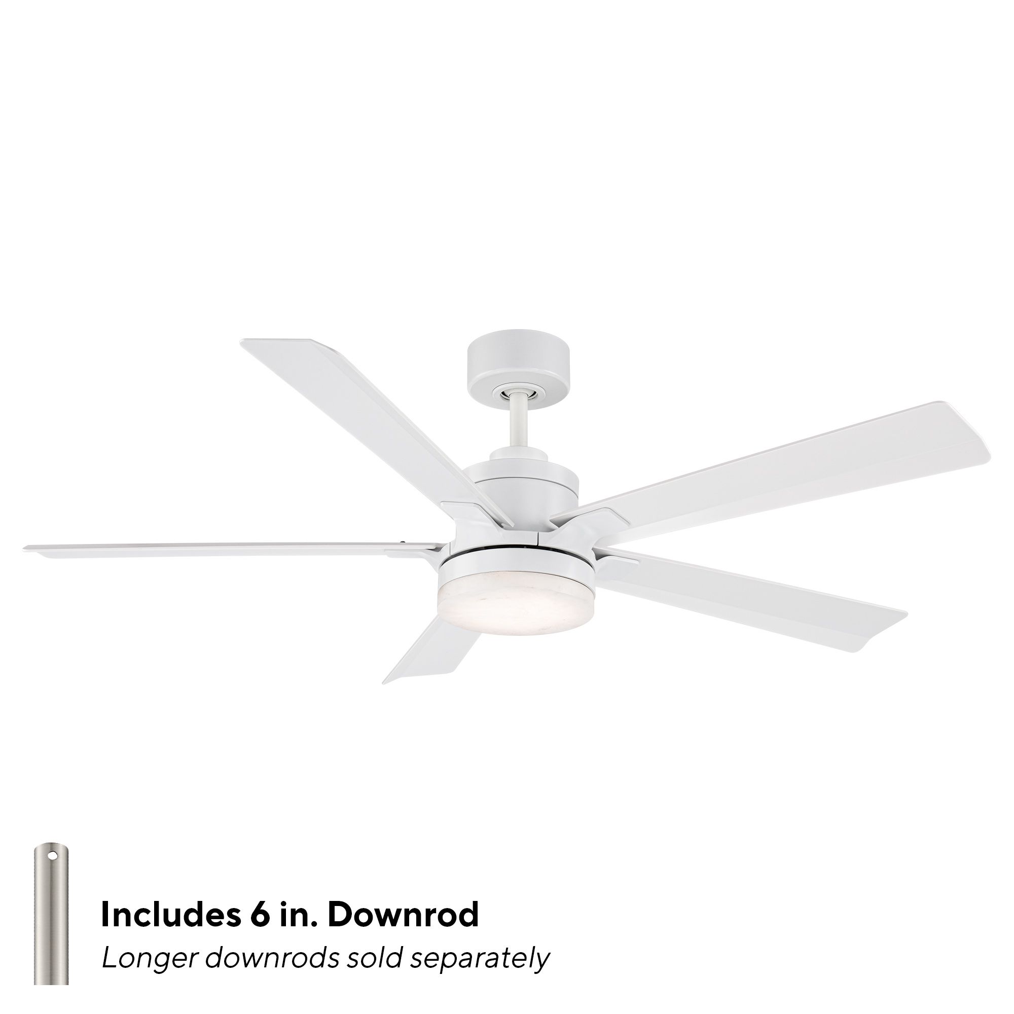 Image 7 56" Modern Forms Radiant 56 Matte White more views