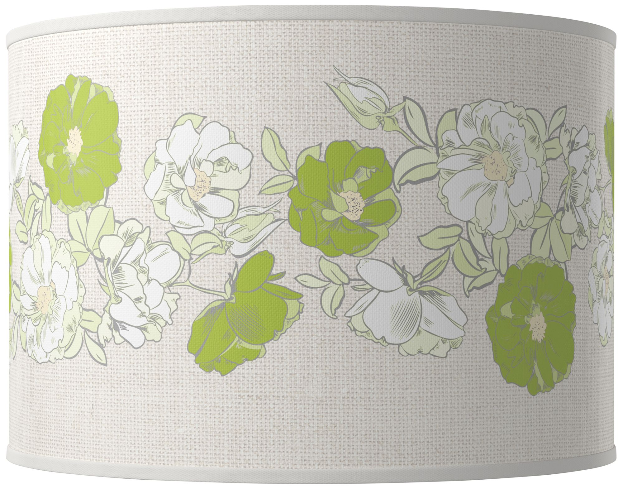 Parakeet Rose Bouquet Ovo Table Lamp