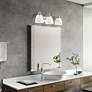 1_Somerville 23"W Polished Chrome 3-Light Vanity Bath Light in scene