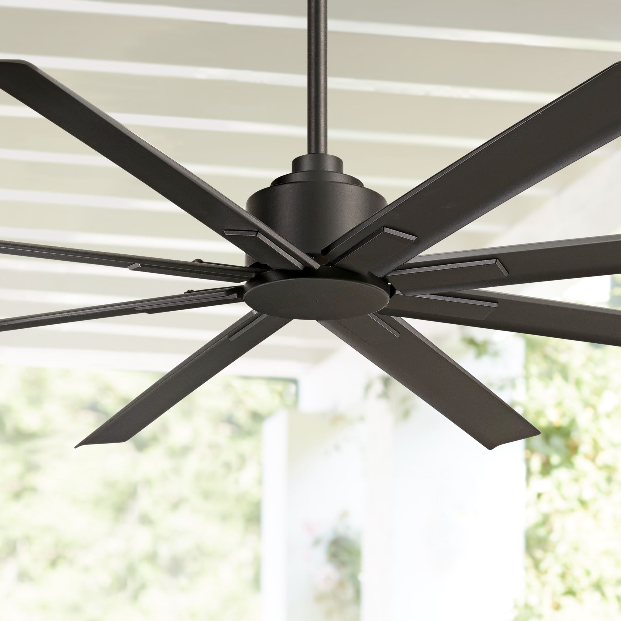 Details about   52" Industrial Outdoor Ceiling Fan with Light LED Bronze Wet Rated Patio Porch 
