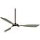 57" Tristan Oil Rubbed Bronze Indoor-Outdoor LED Ceiling Fan