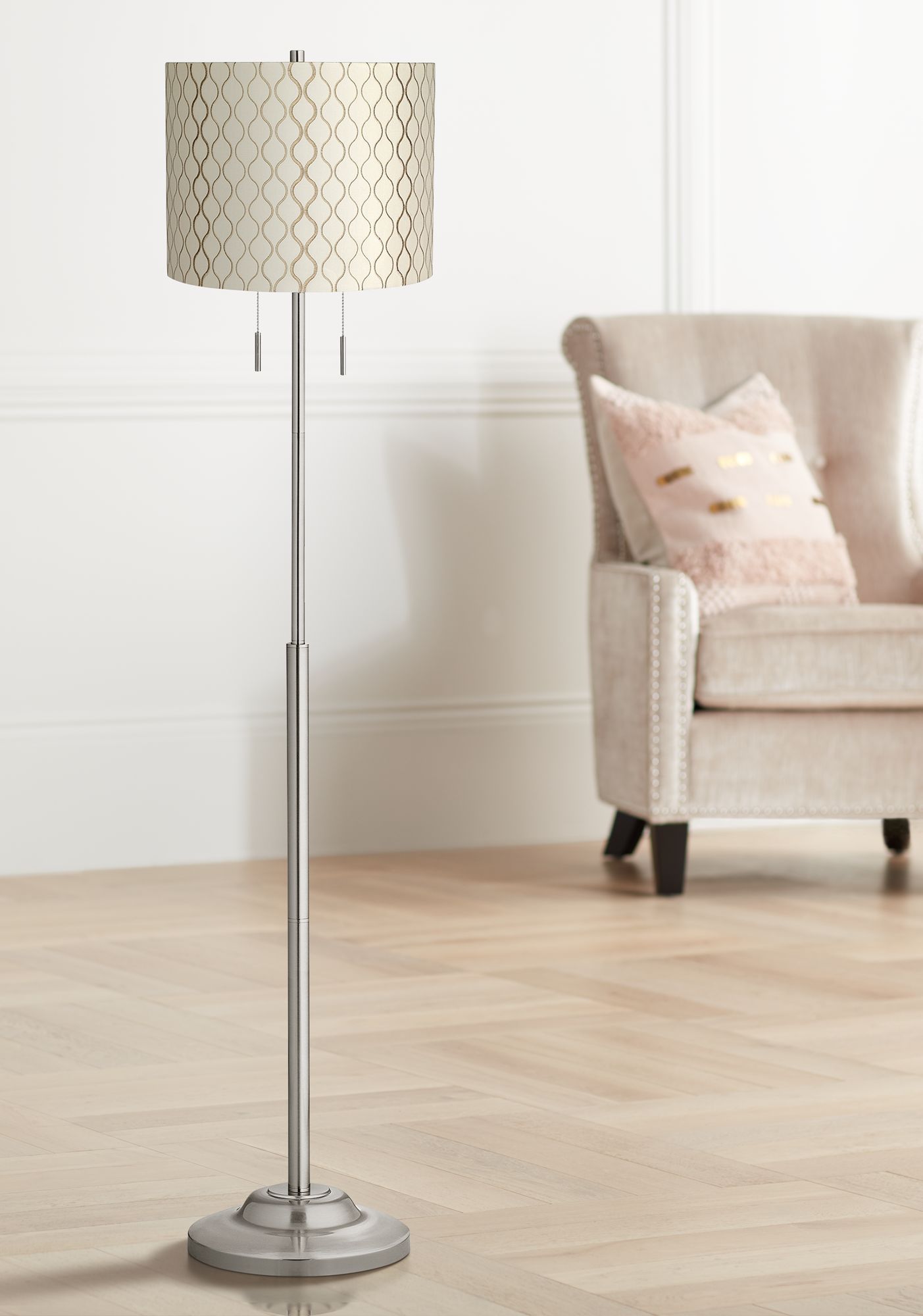 Silver, Floor Lamps Page 4 Lamps Plus