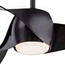 58" Artemis Coal Finish LED Smart Ceiling Fan