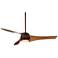 58" Artemis Copper Bronze LED Ceiling Fan