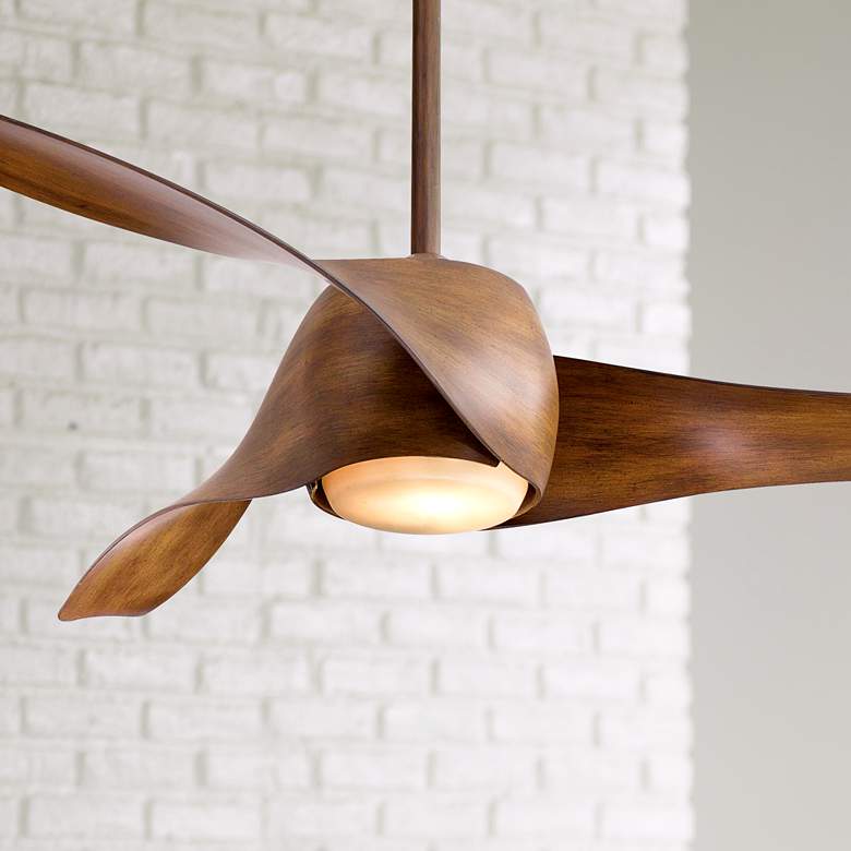 Image 1 58" Artemis Distressed Koa Finish Ceiling Fan
