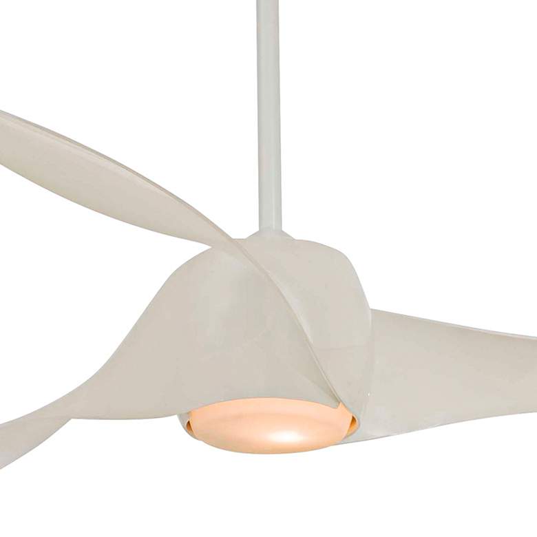 58 inch Artemis High-Gloss White LED Smart Ceiling Fan more views