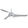 58" Artemis Silver LED Ceiling Fan