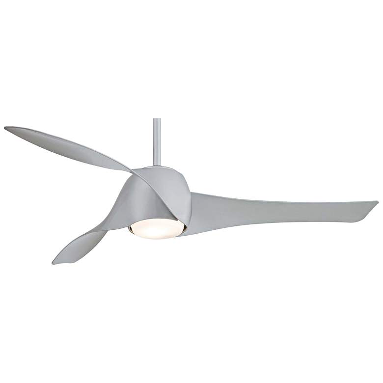 Image 2 58 inch Artemis Silver LED Modern Smart Ceiling Fan