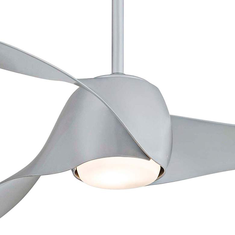 Image 3 58" Artemis Silver LED Modern Smart Ceiling Fan more views