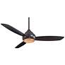 58" Concept I Bronze Wet-Rated LED Ceiling Fan with Wall Control