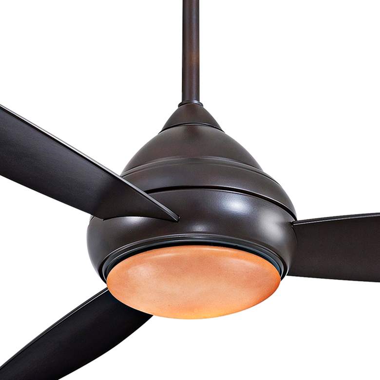 Image 3 58" Concept I Bronze Wet-Rated LED Ceiling Fan with Wall Control more views