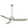 58" Concept I Brushed Nickel Wet Rated Ceiling Fan with Wall Control