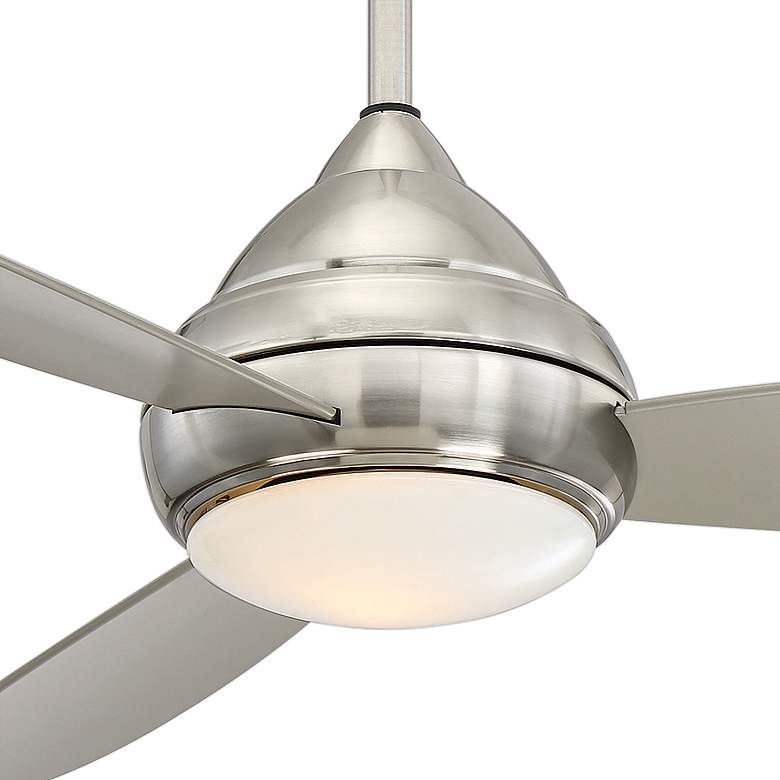 Image 2 58 inch Concept I Brushed Nickel Wet Rated Ceiling Fan with Wall Control more views