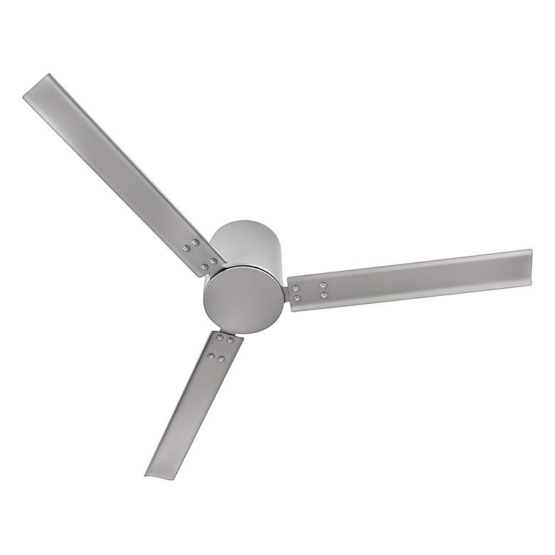 Image 4 58" Hinkley Indy Flush Brushed Nickel Hugger Mount Smart Ceiling Fan more views