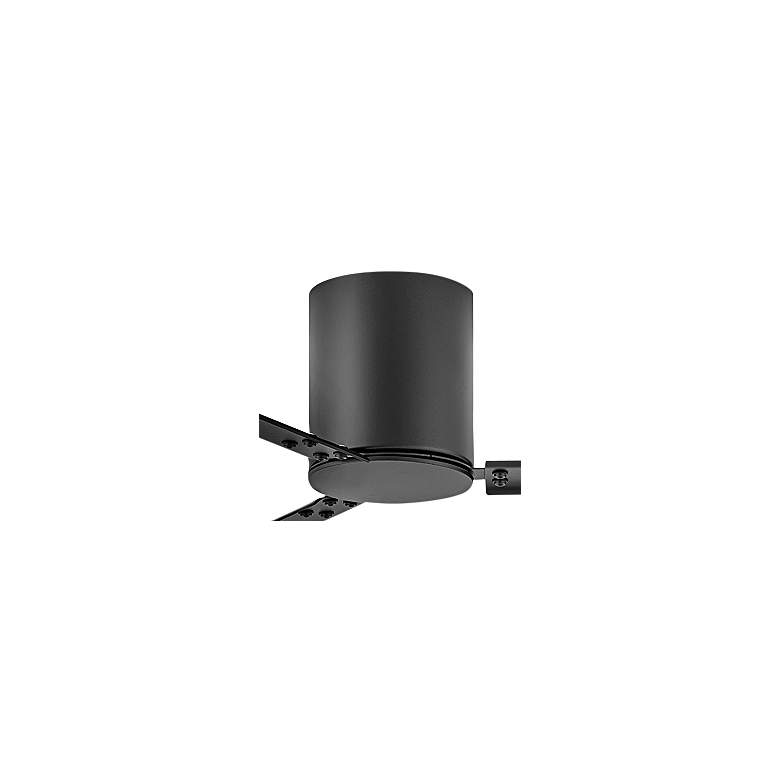 Image 3 58" Hinkley Indy Flush Matte Black Hugger Smart Ceiling Fan more views