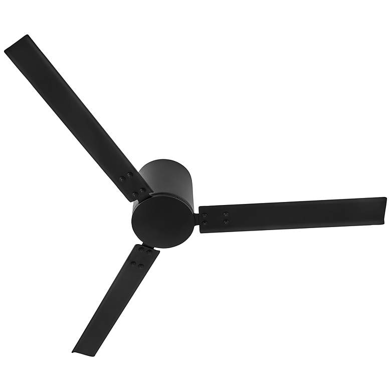 Image 5 58 inch Hinkley Indy Flush Matte Black Hugger Smart Ceiling Fan more views