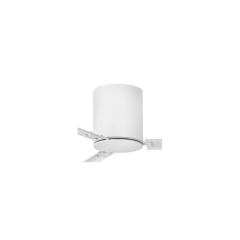 Image 2 58" Hinkley Indy Flush Matte White Hugger Smart Ceiling Fan more views