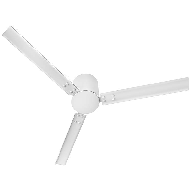 Image 5 58 inch Hinkley Indy Flush Matte White Hugger Smart Ceiling Fan more views