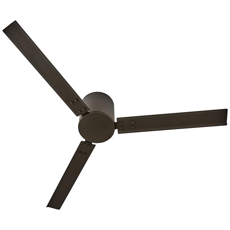 Image 4 58" Hinkley Indy Flush Metallic Matte Bronze Hugger Smart Ceiling Fan more views
