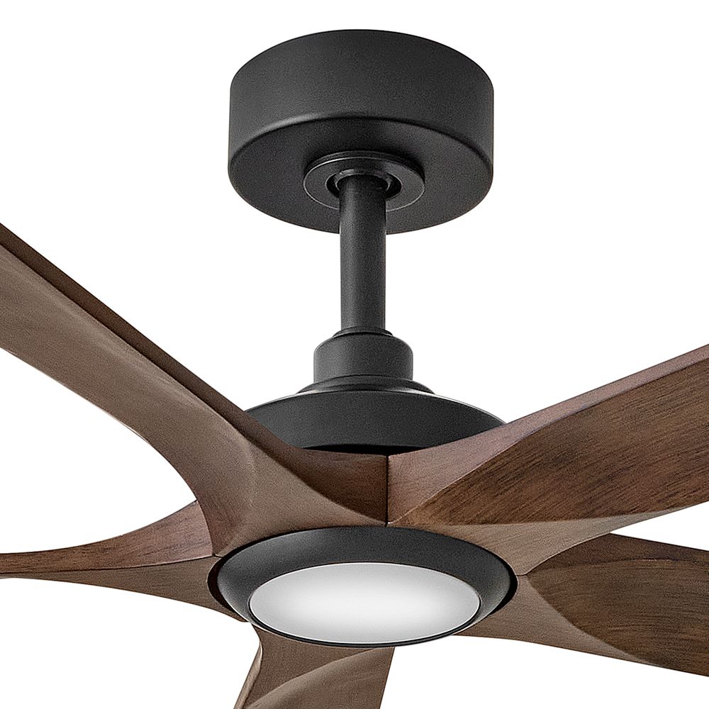 Image 3 58" Hinkley Layton Matte Black LED Smart Ceiling Fan more views