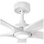 3_58" Hinkley Layton Matte White LED Smart Ceiling Fan more views
