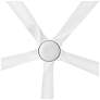 6_58" Hinkley Layton Matte White LED Smart Ceiling Fan more views