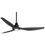 2_58" Interceptor Matte Black Damp Rated LED Ceiling Fan