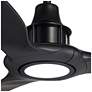 3_58" Interceptor Matte Black Damp Rated LED Ceiling Fan more views