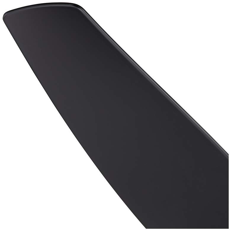 Image 4 58" Interceptor Matte Black Damp Rated LED Ceiling Fan more views