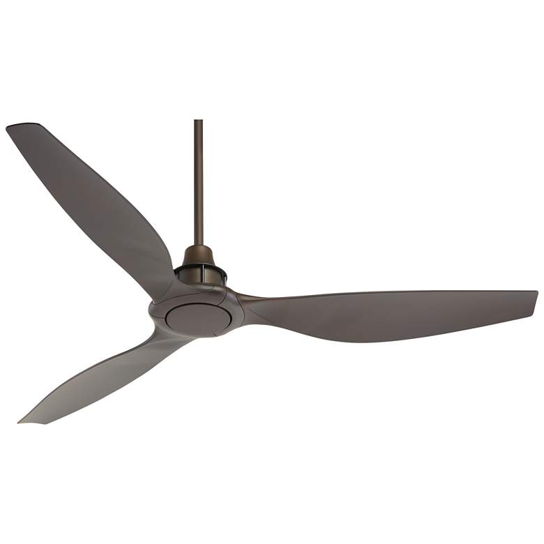Image 7 58" Interceptor Oil Rubbed Bronze Damp Ceiling Fan more views