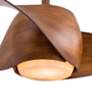 58" Minka Aire Artemis Distressed Koa Modern LED Smart Ceiling Fan