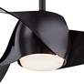 3_58" Minka Aire Artemis Indoor Rated Coal Finish LED Smart Ceiling Fan more views