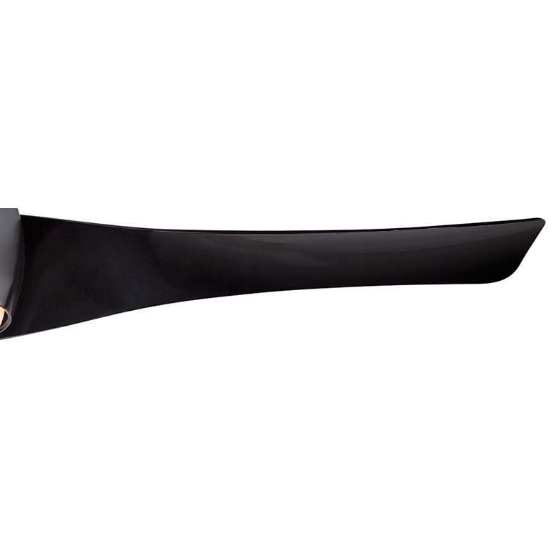 Image 4 58" Minka Aire Artemis Indoor Rated Coal Finish LED Smart Ceiling Fan more views