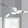 58" Minka Aire Artemis Liquid Nickel LED Smart Ceiling Fan