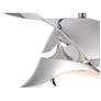 58" Minka Aire Artemis Liquid Nickel LED Smart Ceiling Fan