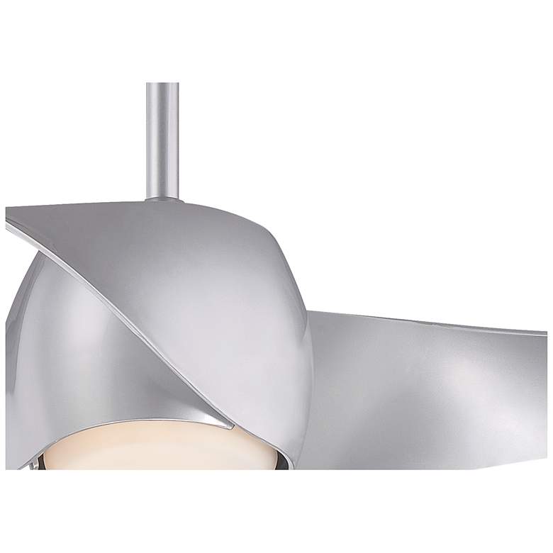 Image 5 58" Minka Aire Artemis Silver LED Modern Smart Ceiling Fan more views