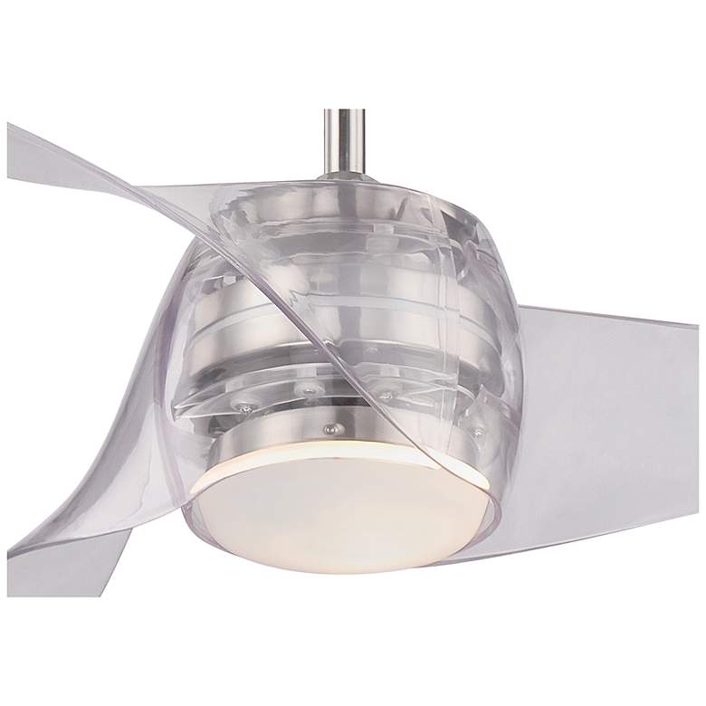 Image 3 58" Minka Aire Artemis Translucent Modern LED Smart Ceiling Fan more views
