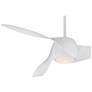4_58" Minka Aire Artemis White Finish LED Modern Smart Ceiling Fan more views
