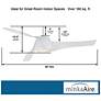 7_58" Minka Aire Artemis White Finish LED Modern Smart Ceiling Fan more views