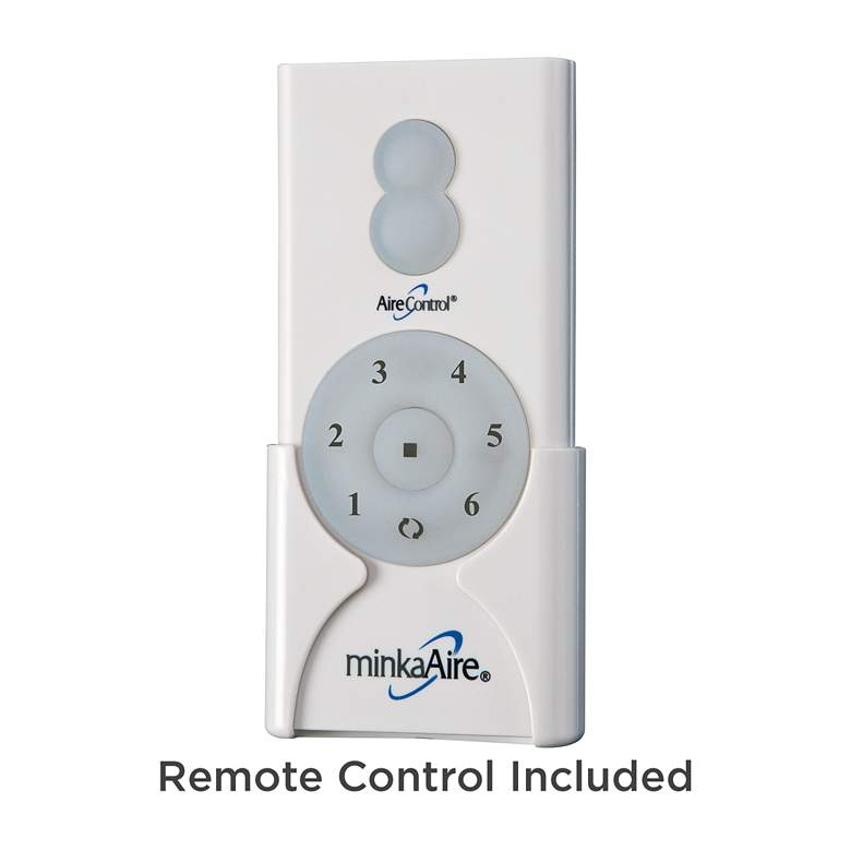 Image 4 58" Minka Aire Chubby Brushed Nickel LED Smart Ceiling Fan with Remote more views