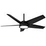 58" Minka Aire Chubby Coal LED Smart Ceiling Fan with Remote
