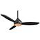 58" Minka Aire Concept I Bronze Wet LED Ceiling Fan with Wall Control